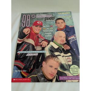 98 Degrees Backstage Pass Magazine Scrapbook 1999 Scholastic Boy Band Collectibl